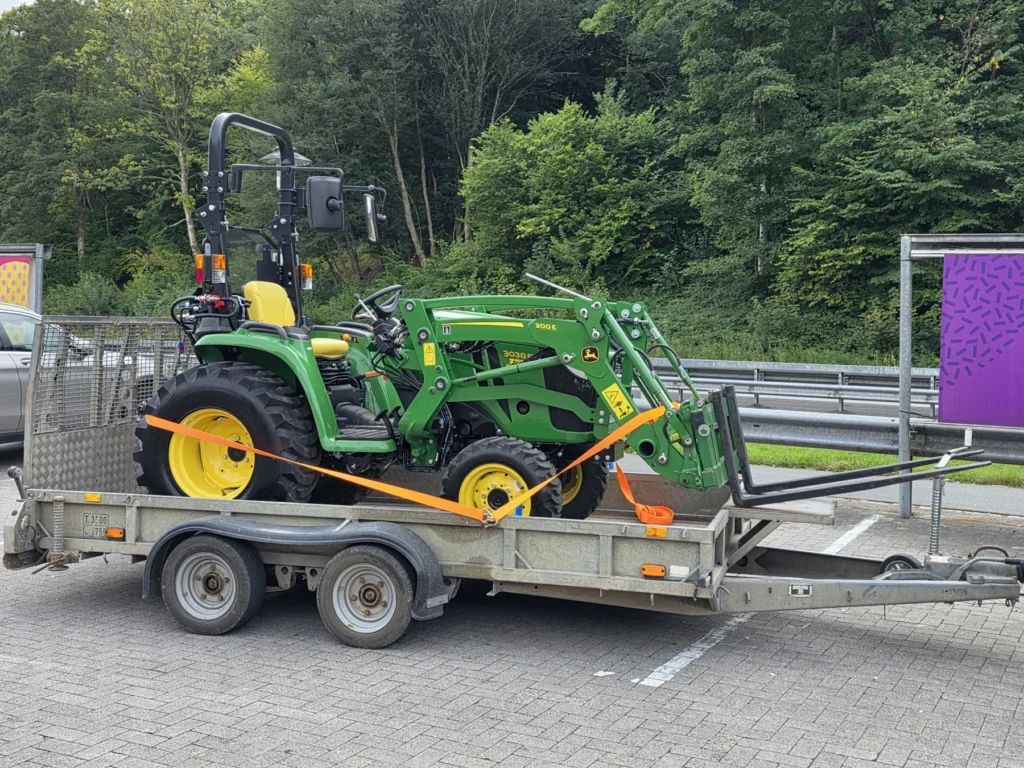 Egen maskinpark og transport udført af Enggaard ApS – eksempel 1